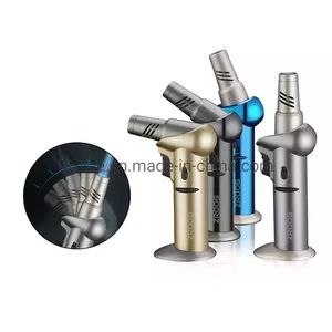 Triple Jet Flames Torch Butane Lighter Refillable Gas Torch Lighters Windproof Lighter Adjustable Portable Lighter Gift for Men BBQ Kitchen Fireplace Candle Use - Shenzhen Lovisle Technology Co., Ltd. - China