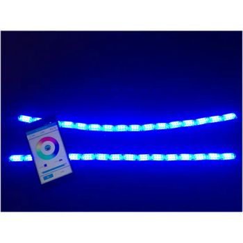 Jashine APP RGBS9 1.2m Flexible LED DRL Strip 1Y MOQ100 Origin China Trademark Jashine Specification 1.2m HS Code 3901100001 - Guangzhou Jashine Technology Co., Ltd. - China