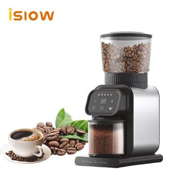 Cg-001 Electric Hot Selling Household Bean Grinder Automatic Adjustable Settings Coffee Grinder - Islow Electric (Zhongshan) Co., Ltd - China