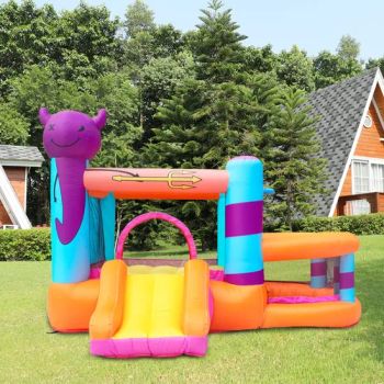 Inflatable Bouncy Castle with Water Slide Small Inflatable Toy Jumping Bouncer Inflatable Rock Climbing Wall - New Success High-tech Ltd. - China