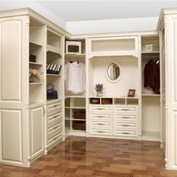 Simple Bedroom Furniture Cheap Corner Furnitures Customized Modern Lacquer Wooden Wardrobe - Foshan Hanse Industrial Co., Ltd. - China