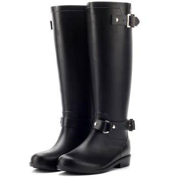 Fashion Rubber Boots Womens Waterproof Over The Knee Boots - Hangzhou Centralstar Sporting Goods Co., Ltd. - China