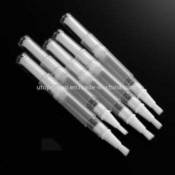Refillable Lip Oil Twist Pens Nail Cuticle Oil Pens Custom Logo Clear Cosmetic Brush Pen 3ml 5ml - Chengdu Utop Technology Co., Ltd. - China