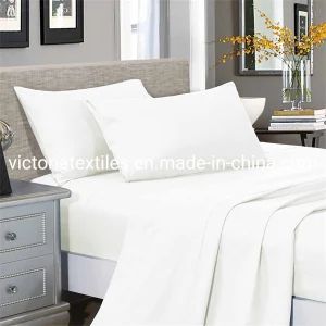 Victoria 4 Piece California King Sheet Sets Bed Sheets - Soft & Long Lasting 100% Fine Brushed Microfiber Polyester with Side, White Extra Deep Pocket - Nantong Victoria Import and Export Co., Ltd. - China