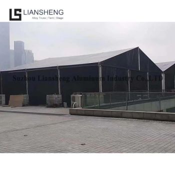 Temporary Marquee Shed Warehouse Storage Tents with Sandwich Wall - Suzhou Liansheng Aluminum Industry Co., Ltd. - China