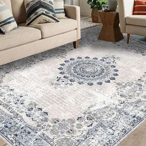 Living Room Bedroom Carpet Non-Slip Washed Bottom Imitation Cashmere Household Carpet Custom Carpet Modern Carpet - Inspiral Carpet Co., Ltd. - China