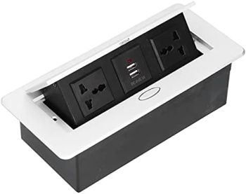 Customize EU power Hidden mounted desktop table damped socket Office Table Outlet Grounded Extension EU Plug outlet - NINGBO EXACT CABLES & WIRE CO., LTD. - China