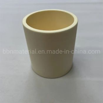 Customized Industrial Refractory High Quality MGO Cupel Magnesia Ceramic Stabilized Yellow Crucible - LIANYUNGANG BAIBO NEW MATERIAL CO., LTD. - China