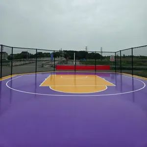Jiancheng Anti-Fatigue Sports Floor Coating Rubber Surface Basketball Court - Shandong Jiancheng Environmental Protection Technology Co., Ltd. - China