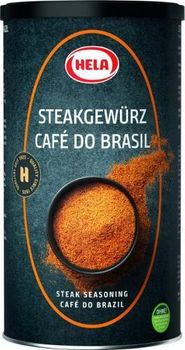 Hela Steak Pepper Café do Brasil 750g. Grill pieces. Spices. - HELA GEWÜRZWERK HERMANN LAUE GMBH - Germany