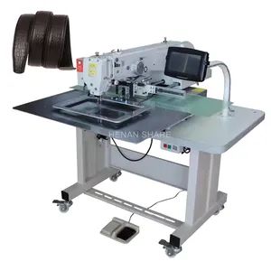 Computer Shoes Sewing Machine Pattern Leather Belt Sewing Machine Double - Henan Share M&E Equipment Co., Ltd - China