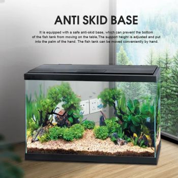 Mini Plastic Rectangular Fish Tank Desktop Landscape Ecological Aquarium Ornamental Small Fishbowl Desktop Self-Circulation - Yangzhou Anipet Co., Ltd. - China
