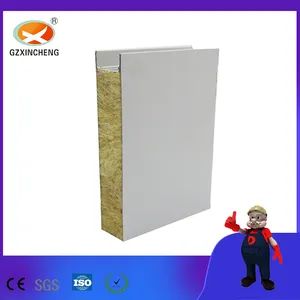 Container House Construction Building Material Rock Wool Decoration Sandwich Panel - Guangzhou Xincheng New Materials Co., Limited - China