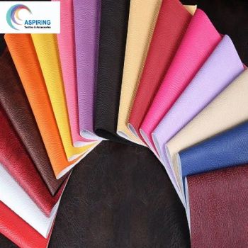 PVC Synthetic Leather for Furniture MOQ 5,000m Material PVC Width 54/55" Package Roll Pattern Embossed Trademark HZ-ATA Weight - HangZhou Aspiring Textile and Accessories Co., Ltd. - China