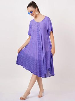 Wholesale Casual Midi Dress Rayon Fabric for Women Weight Lightweight Style Casual Midi Dresses Use Case Everyday - Alan Overseas Pvt Ltd - United States