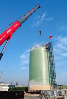 Wound on Site Large Fiberglass Containers with Corrosion Resistance - Hebei Yingnai Environmental Protection Technology Co., Ltd - China