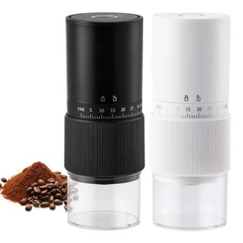 Home Kitchen Coffee Tool Small Mini Grinder Set Machine Mill Molino De Cafe Automatic USB Charging Electric Coffee Grinders - JINAN ROYALTOP IMP&EXP CO., LTD. - China