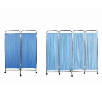 Medical Products Hospital Stainless Steel Foldings Patient Ward Screen with Panels - Perlong Medical Equipment Co., Ltd. - China