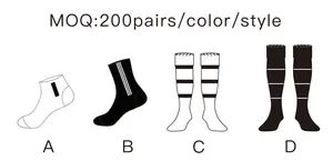 VC-Socks Cotton Middle Leg Warmers Black 200Pair MOQ100 15D Color Black MOQ 200 Pair Design Custom Gender Unisex Height Middle - Xiamen Aibort Clothing Co., Ltd. - China