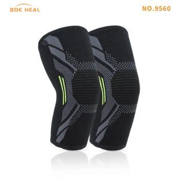 Outdoor Sporting Goods Nylon Knitted Elbow Protector Weight Light Model NO. 9560 Body Part Elbow Technology Weaving Trademark BDE - Ningbo Beiduoen Health Tech. Co., Ltd. - China