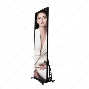 Indoor P2.5mm LED Poster Display Portable Advertising Frame Standing for Shopping Mall - Guangzhou Dbee Lighting Co., Ltd - China