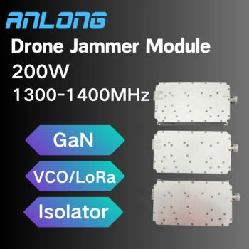 Uav Fpv Intereference 1300-1400MHz Power Amplifier Drone Signal Jammer Generator - Foshan Anlong Communication Equipment Co., Ltd. - China