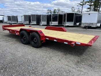 2024 Rice Trailers 7×22 16K Tilt Deck Powder Coat Equipment w/Toolbox - senesie mfg llc - United States