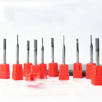 10 Discount Graphite End Mill Processing Series 4flutes 2 Flutes for Glass Hot Bending Mold Electrode Medical Treatment - Changzhou Lihao Tools Co., Ltd. - China
