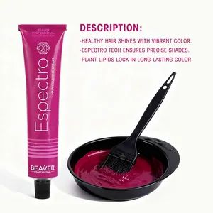 Beaver Ammonia Free Semi Permanent Hair Color Dye Cream Hair Styling Product - Guangzhou Beaver Cosmetic Co., Ltd. - China