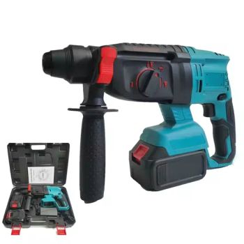 21V Li-ion Battery Operated Rotary Electric Concrete Hammers Cordless Drill Set Demolition Power Breaker Hammer Machine - Wuhan Fush Technology Co., Ltd. - China