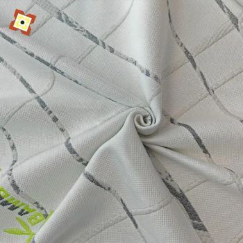Organic Cotton Knitted Jacquard Fabric for Mattress Material Sample Free Model NO. K Origin China Style Printed HS Code - Guangzhou Qianfeng Printing Co., Ltd. - China