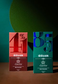 Best Selling High Quality Legendary Chocolatier Bittersweet Diet Chocolate Bar 41% 80g 12-Month Shelf Life for Gifting - LEGENDARY VIETNAM COMPANY LIMITED - Vietnam