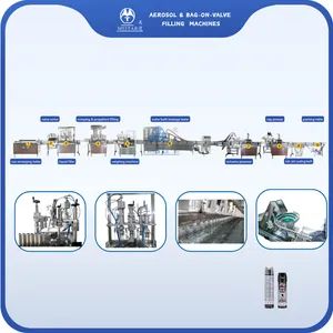 Factory Direct Sale Air Freshener Spray Aerosol Filling Line Widely Used in Aerosol Industry - Yangzhou Meida Filling Machinery Co., Ltd. - China
