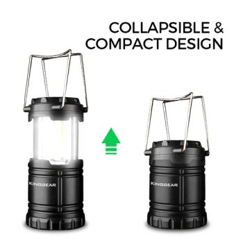 Outdoor LED Camping Lanterns Traveling Hiking Walking Emergency Waterproof Decorative Garden Lamp COB Retro Tent Light - Ningbo Chanceca Import & Export Co., Ltd. - China