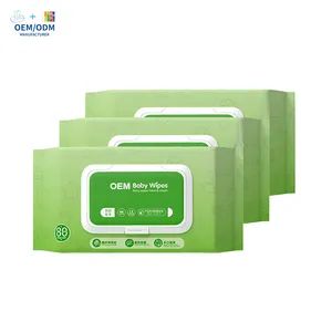 OEM Wet Wipes Manufacturer Disposable Organic Bamboo Hand and Mouth Soft Cleaning Baby Wipes - Zhejiang Qimei Cosmetics Co., Ltd. - China