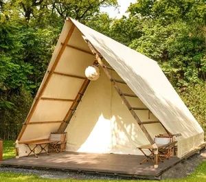 Outdoor Triangular Luxury Camping Hotel Tent, Catering on The Rooftop Restaurant, Tent Area for Camping, Camping Tent - Jinan Xuehong Economic and Trade Co., Ltd. - China