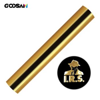 Premium Heat Transfer Printing 60 30 Cm 30cm 60cm Golden Metalize Gold & Silver Coated Foil Pet Dtf Film Roll - Shenzhen Goosam Technology Co., Ltd. - China