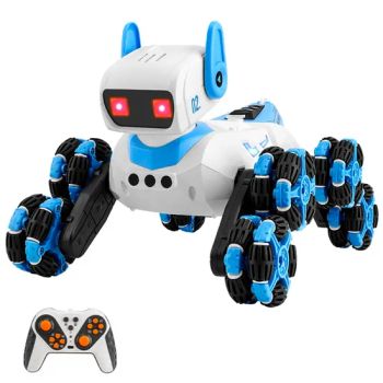 Flytec F01 Electric Toys Stunt Dog RC Robot De Juguete Walking Dancing Intelligent Smart Dog Ai Programming RC Robot for Kids - Shantou Flying Technology Inc. - China