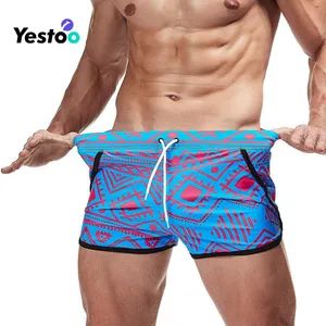 Mens Swim Trunks Quick Dry Board Shorts 80s 90s Vintage Swimwear with Lining Shorts - Amoy Yestoo Apparel Co., Ltd. - China