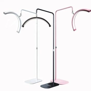 28lnch 45W Dimmable Eyelash Extension Lashes Lamp Half Moon Beauty Lamp LED Moon Fill Lights Lamp for Makeup Eyelash Bed - Guangzhou Futu Intelligent Technology Co., Ltd - China