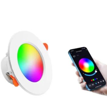 10W Globe Tuya Smart Lights RGB Multi Color Downlight Bluetooth LED Smart Bulb Indoor LED Lighting LED Spot Ceiling Downlight - Esun (xiamen) Electronic Co., Ltd - China