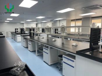 School Commercial Laboratory Furniture Type and Commercial Lab Table Island Lab Bench with Cabinets - Guangdong Yizhou Laboratory Equipment Co., Ltd. - China