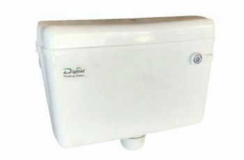 PVC Flushing Cisterns Color White Material PVC Warranty 1 Year Capacity 6 Litre Shape Rectangular Flush Valve Type Single - Shri Krishi Kendera - India