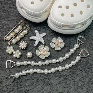 Fashion All-Match Pearl Chain DIY Shoe Decorations Style Pearl Origin China Model NO. S-174 Trademark Custom HS Code - Quanzhou Gushi Technology Co., Ltd. - China