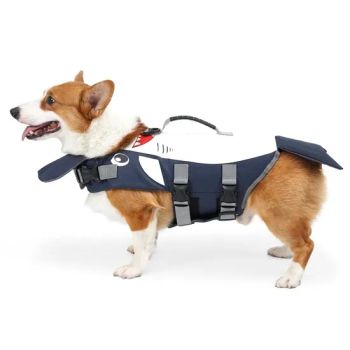 Waterproof Pet Vest for Pet Apparel Dog Accessories Dog Swimming Life Jacket Dog Clothes - Shenzhen Anji Electronic Technology Co., Ltd. - China