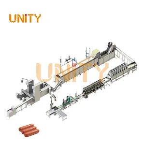 Industrial Complete Production Line Plant Automatic Sausage Filler Vacuum Sausage Filler for Sausage Making - SHANDONG UNITY ROBOTICS CO., LTD. - China
