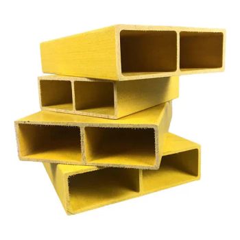 High Quality Fiberglass Extruded Profiles, FRP/GRP Extruded Profiles Rectangular Tubes - Hengrun Group Co., Ltd. - China