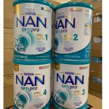 Nan Baby Powder Milk Form Powder Flavor Vanilla Texture Instant Color Cream White Fortification Yes Grade A, Food Grade Intended Use For Kids - SAEBYGARD AVLSGARD A/S - Denmark