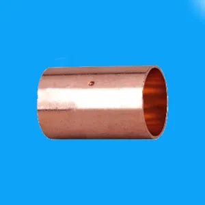 Refrigeration Copper Pipe Fittings Straight Coupling with Stop - Qingdao ZeRui Metal Co., Ltd. - China