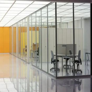 2023 Modern Customizable Glass Office Partition Wall Systems Glass Panoramic Partition - Hefei Yiwan Architectural Decoration Engineering Co., Ltd. - China